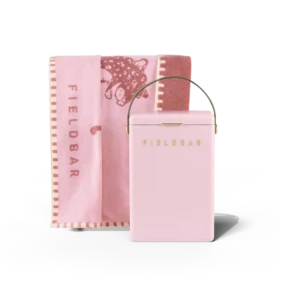 Drinks Box & Towel Bundle / Nellie Pink